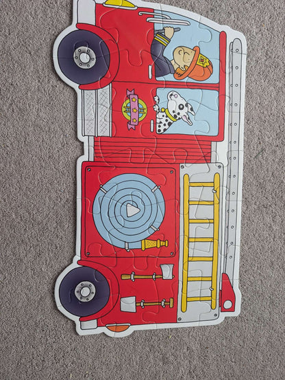 Fire tuck Floor Pyzzle