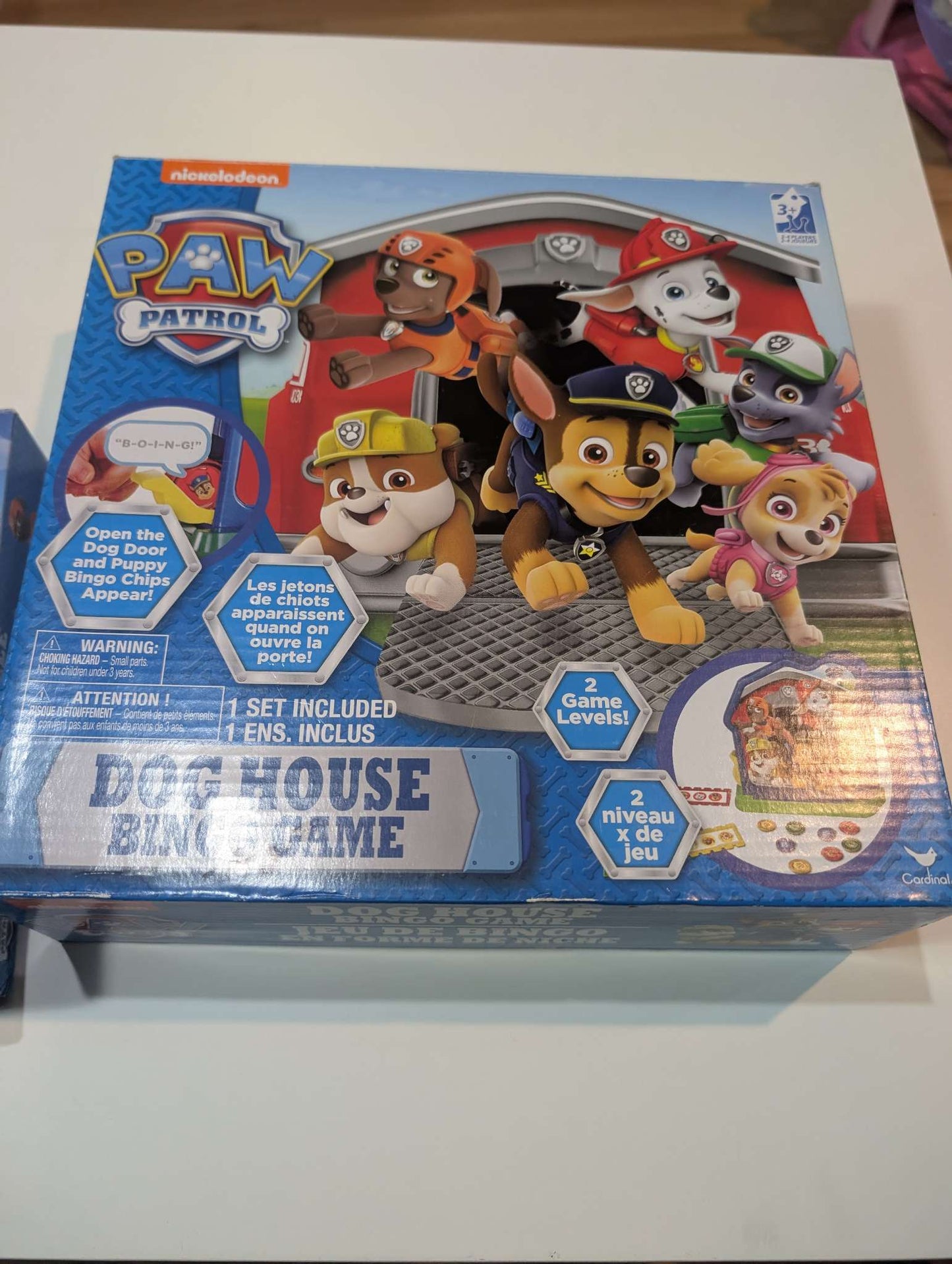 Paw patrol bingo game