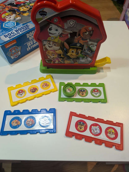 Paw patrol bingo game