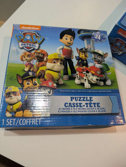 Paw patrol bingo game
