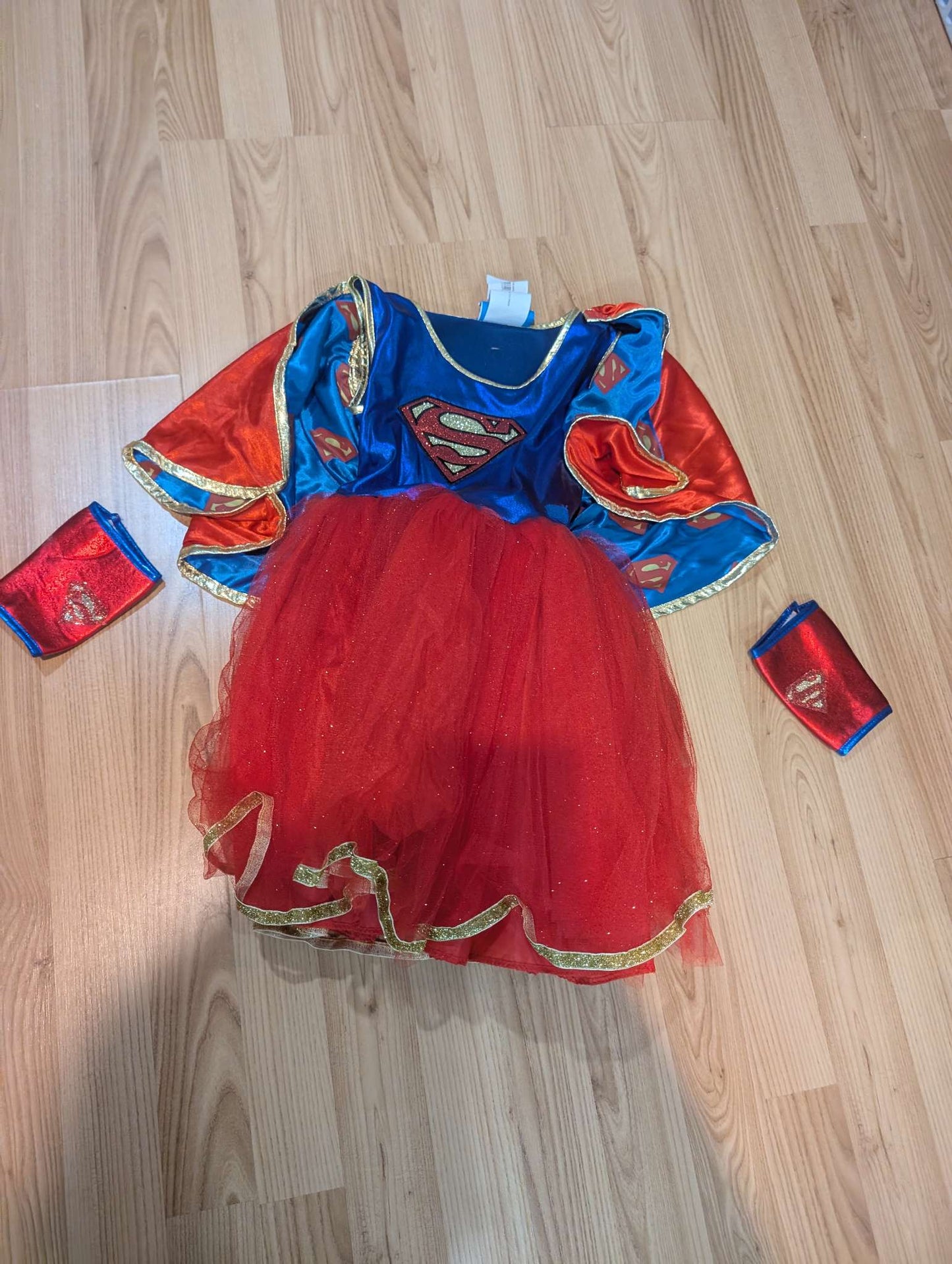 Supergirl Costume, Kids 5/5T