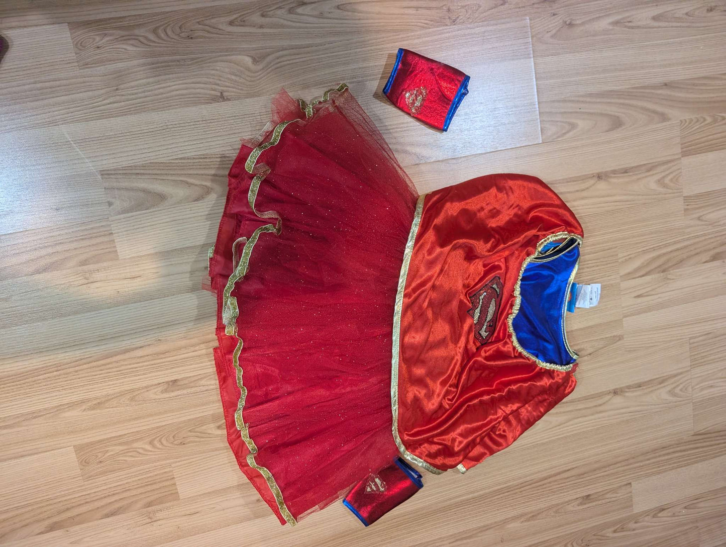 Supergirl Costume, Kids 5/5T