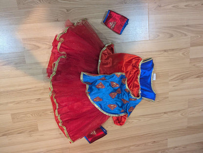 Supergirl Costume, Kids 5/5T