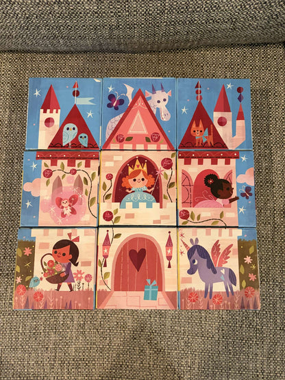 Princess 9-Cube Block Puzzle