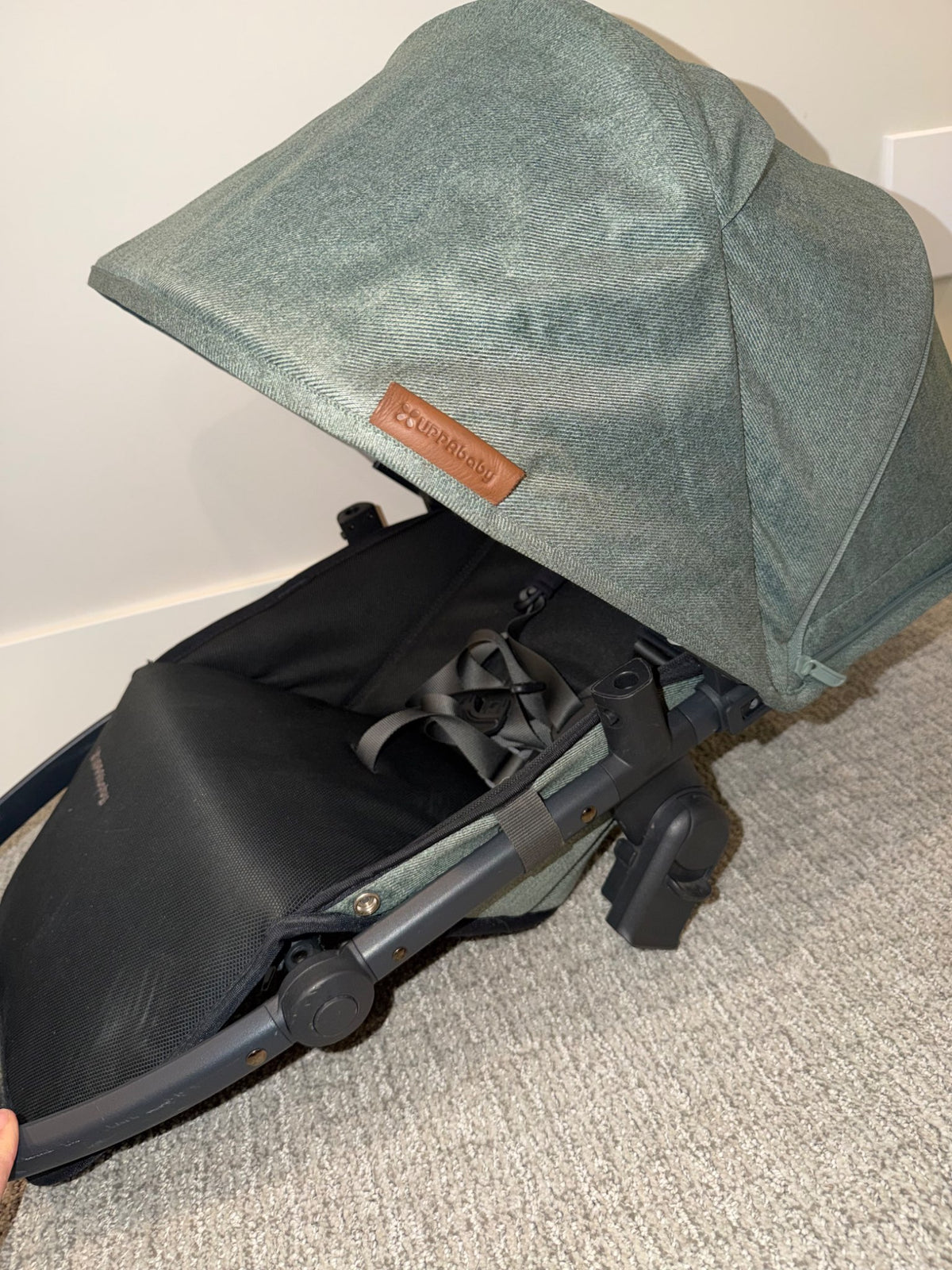 Uppa baby rumble seat with lower adapters for vista v2