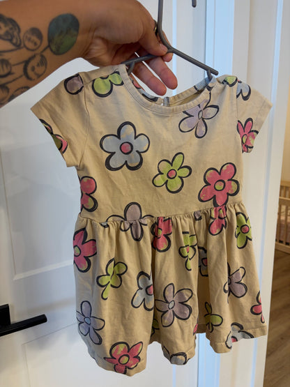 multicolor flower dress, 2T , Kids 2T