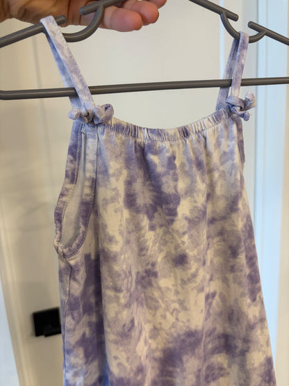 purple tie-dye romper, 12-18M , Kids 18 Month (12-18M)