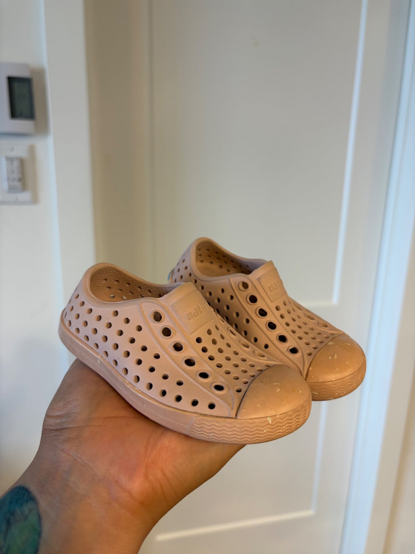 5C Native toddler slip ons , Shoes 5 (Walkers:12-24 mth)