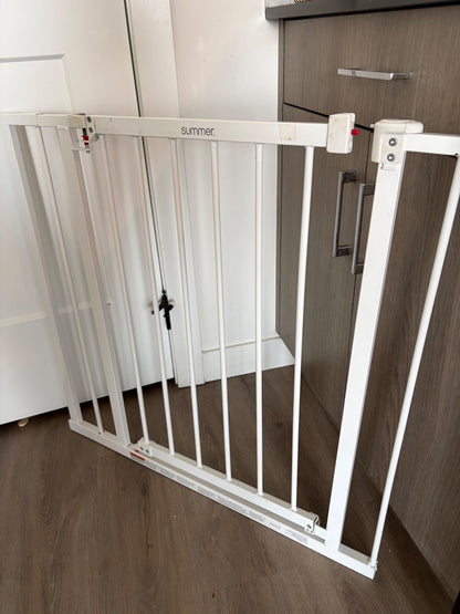 Summer Pressure baby gate, white