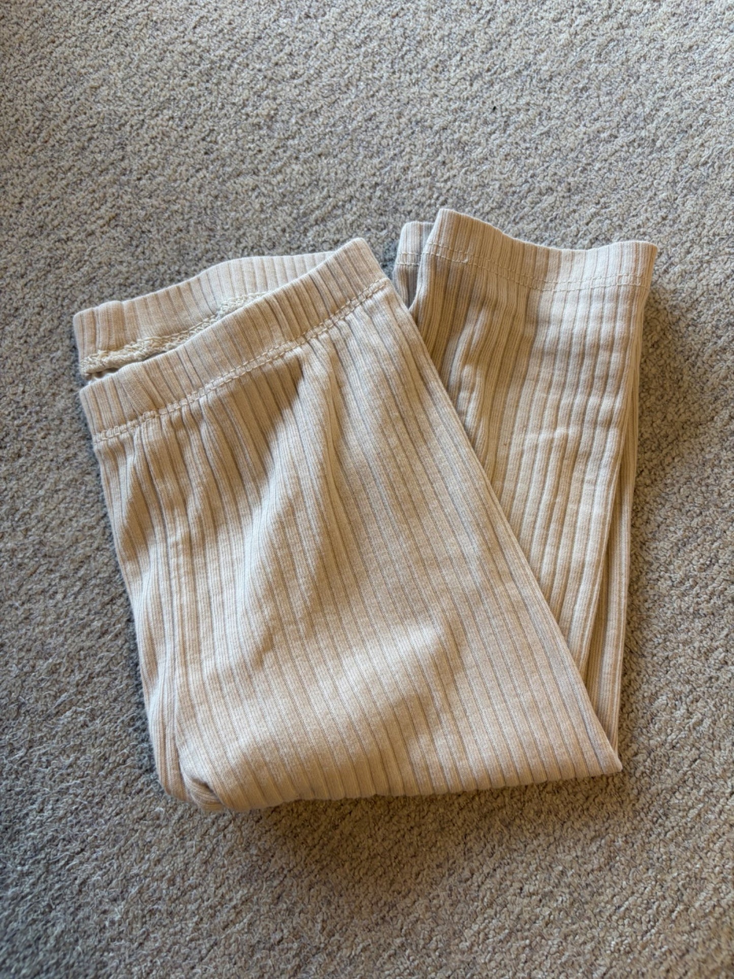 H&M neutral leggings, 6-12M, Kids 9 Month (6-9M)