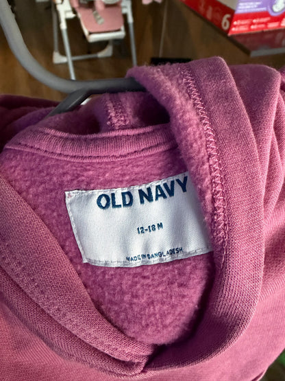 Boxy toddler girls/ boys hoodie , Kids 18 Month (12-18M)