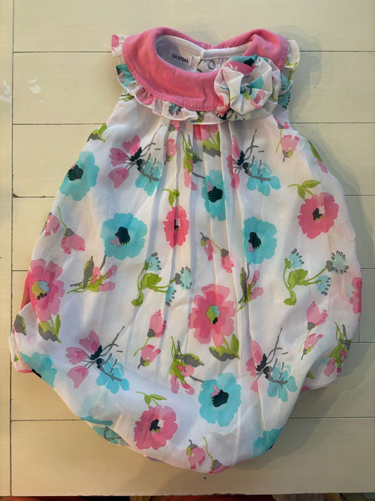 Floral Romper, Kids 9 Month (6-9M)