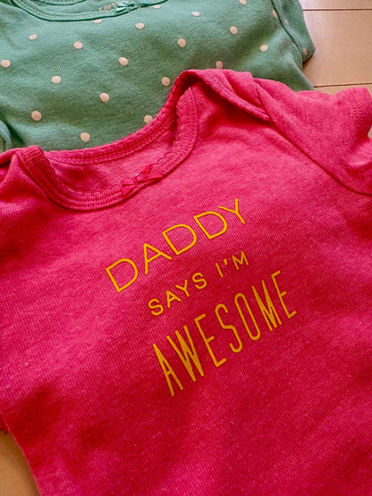 Short Sleeved Body Suites, Kids 6 Month (3-6M)
