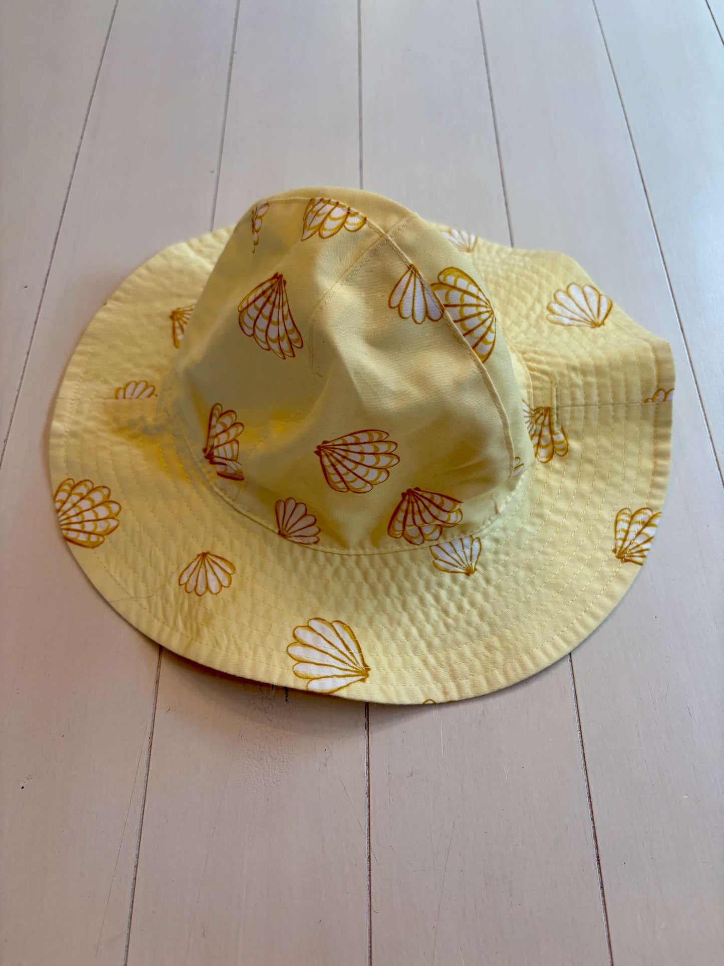 Yellow Seashell Sun Hat