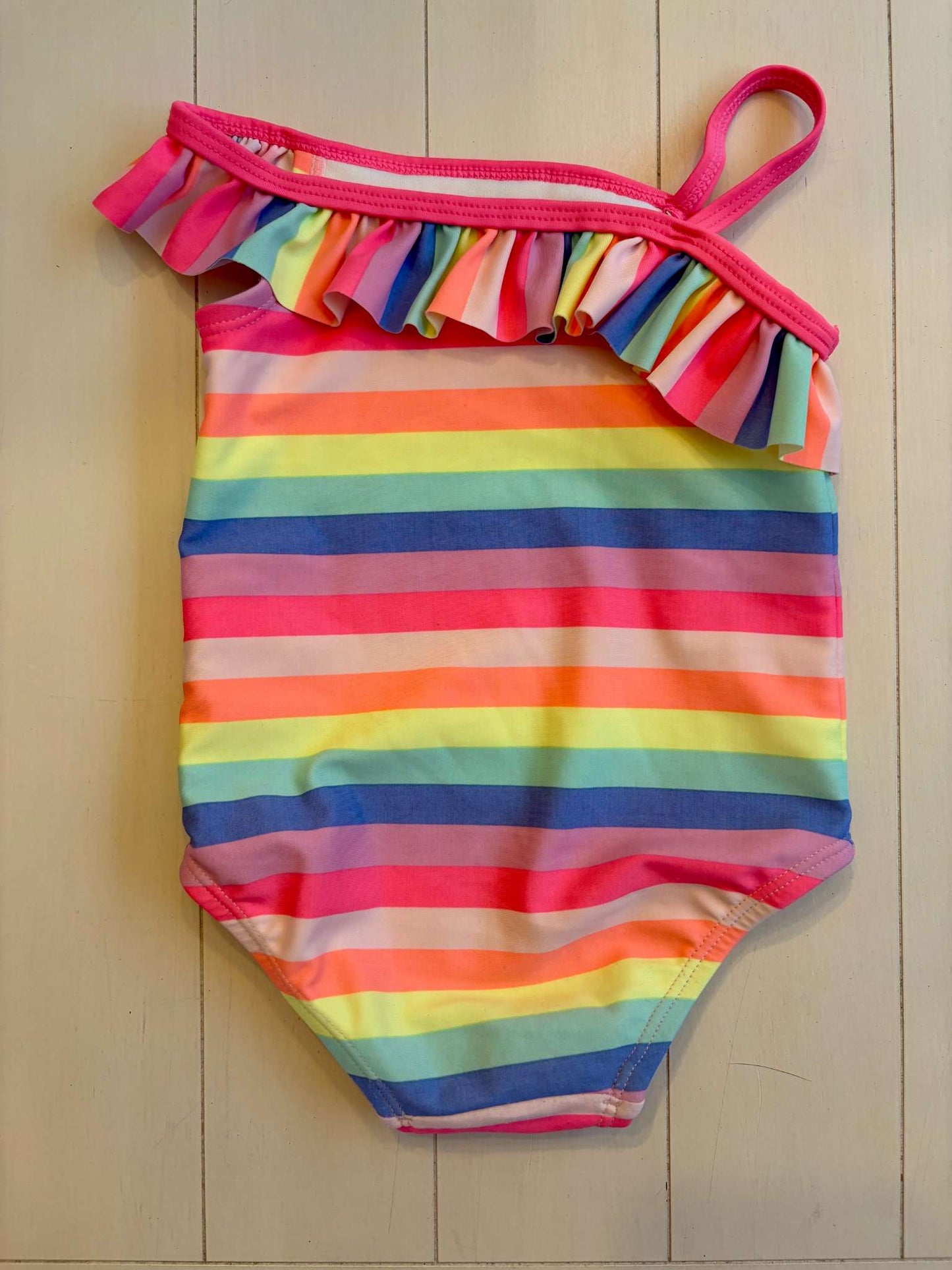 Striped Bathing Suit, Kids 9 Month (6-9M)