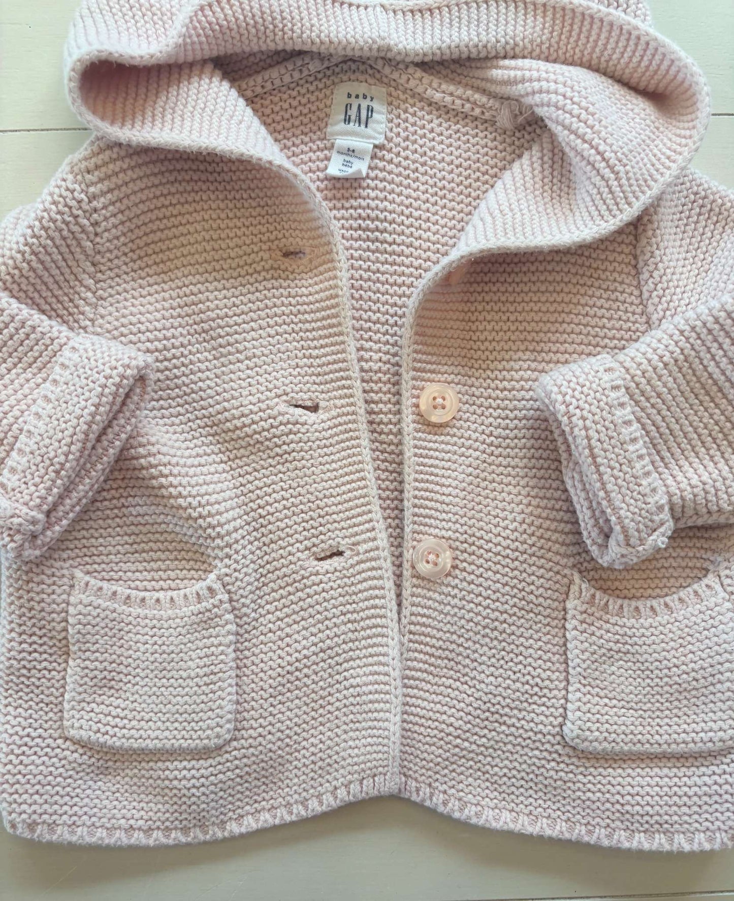 Hooded Sweater, Kids 6 Month (3-6M)