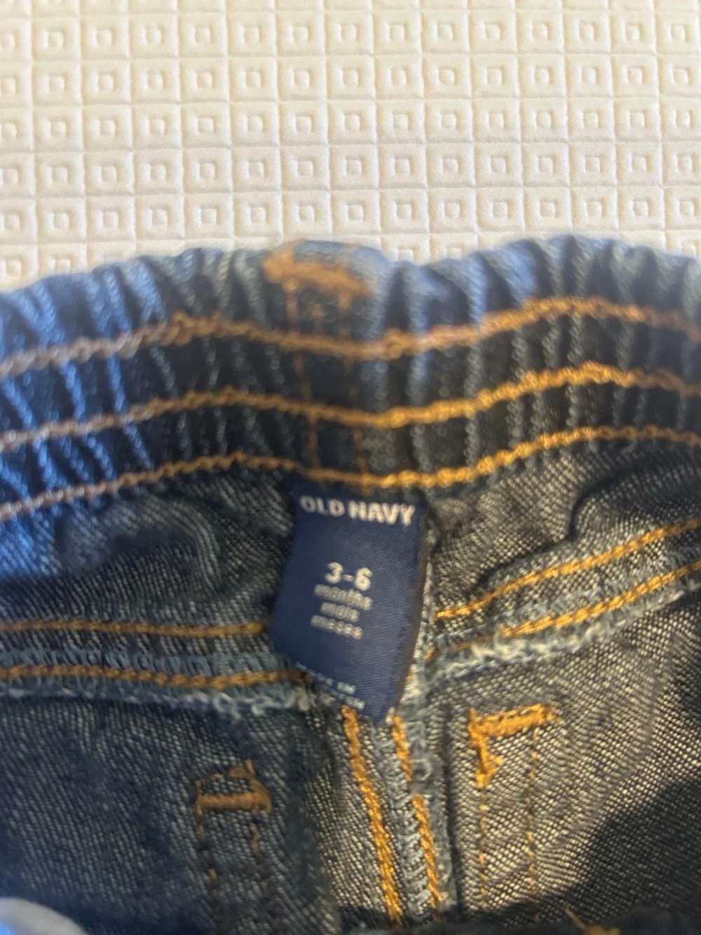 Old Navy baby blue jeans, Kids 6 Month (3-6M)