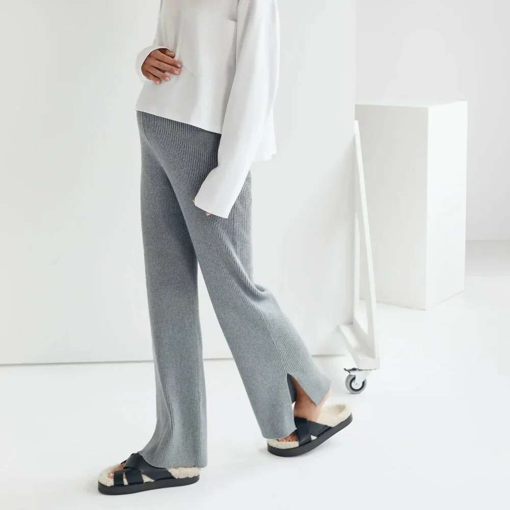 Legoe Heritage - Grace Split Hem Pant, Maternity XS (0-2)