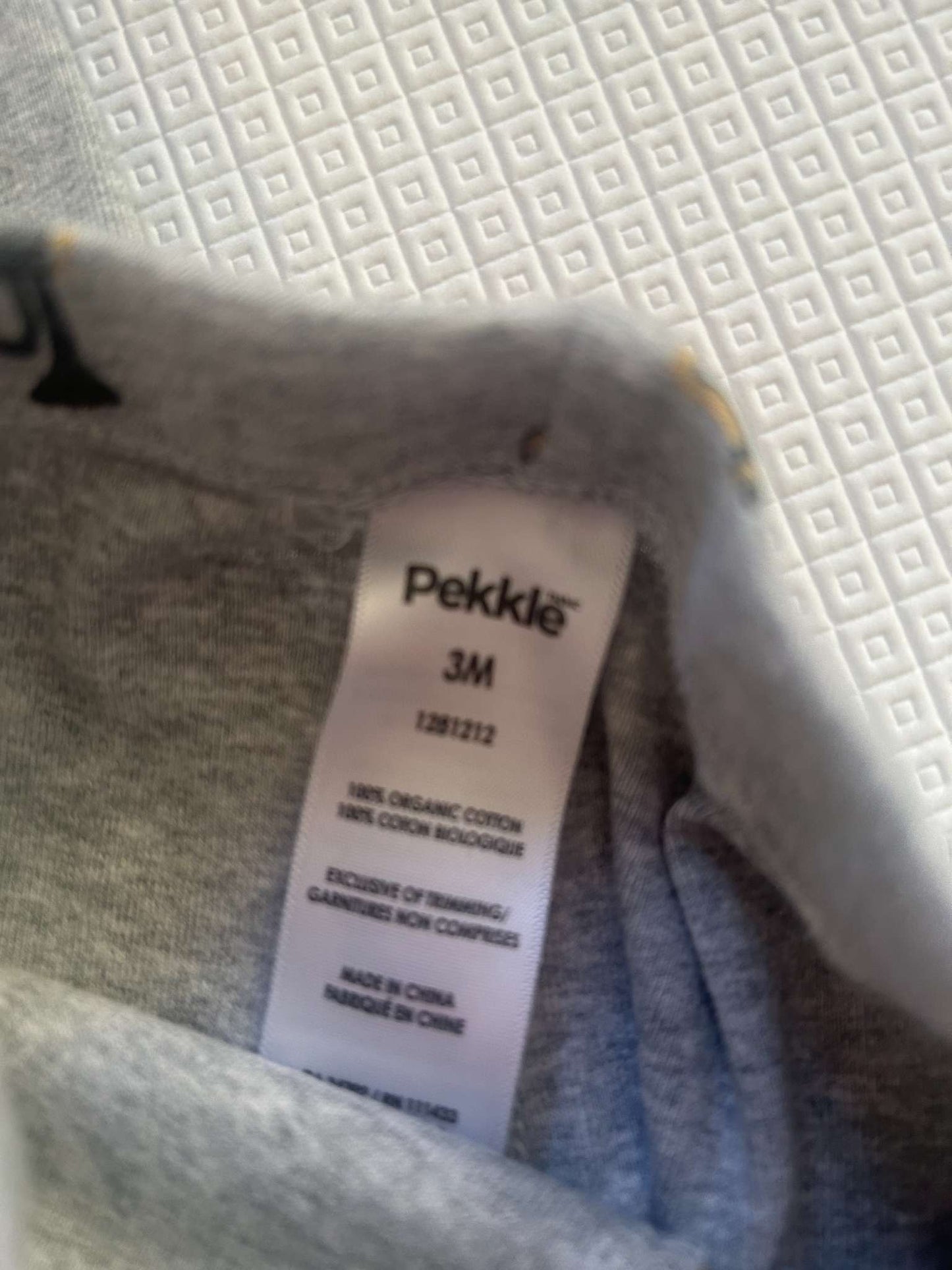 Pekkle Musical Pattern Baby Outfit, Kids 3 Month (0-3M)