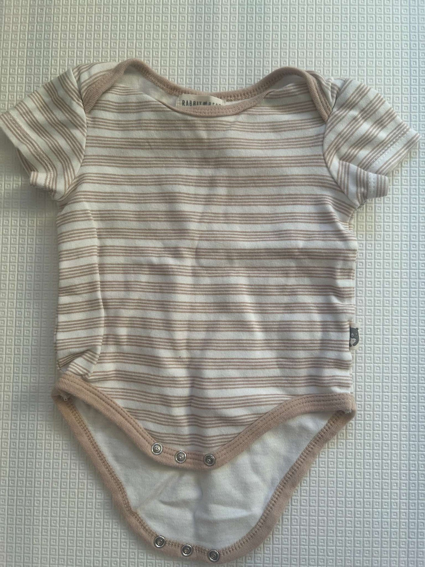 Rabbit + Bear baby bodysuit, Kids 9 Month (6-9M)