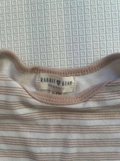Rabbit + Bear baby bodysuit, Kids 9 Month (6-9M)