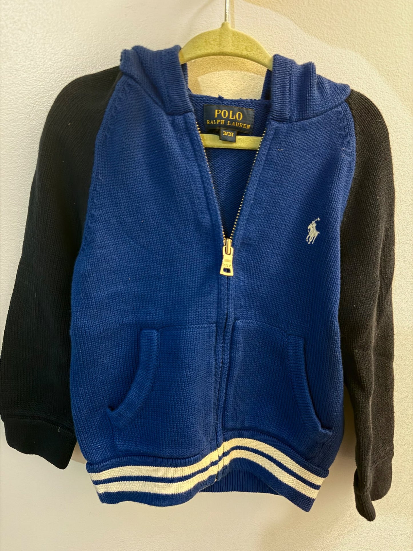 Ralph Lauren Full Zip Sweater, Kids 3T