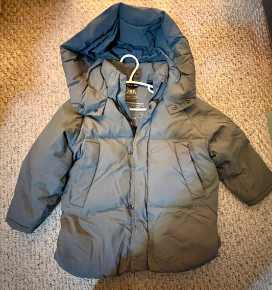 Zara- Feather Javket - 4/5T, Kids 5/5T