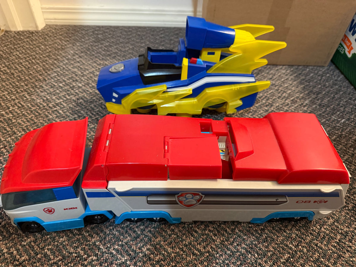 Paw Patrol Vehicle, Bus and Airplane