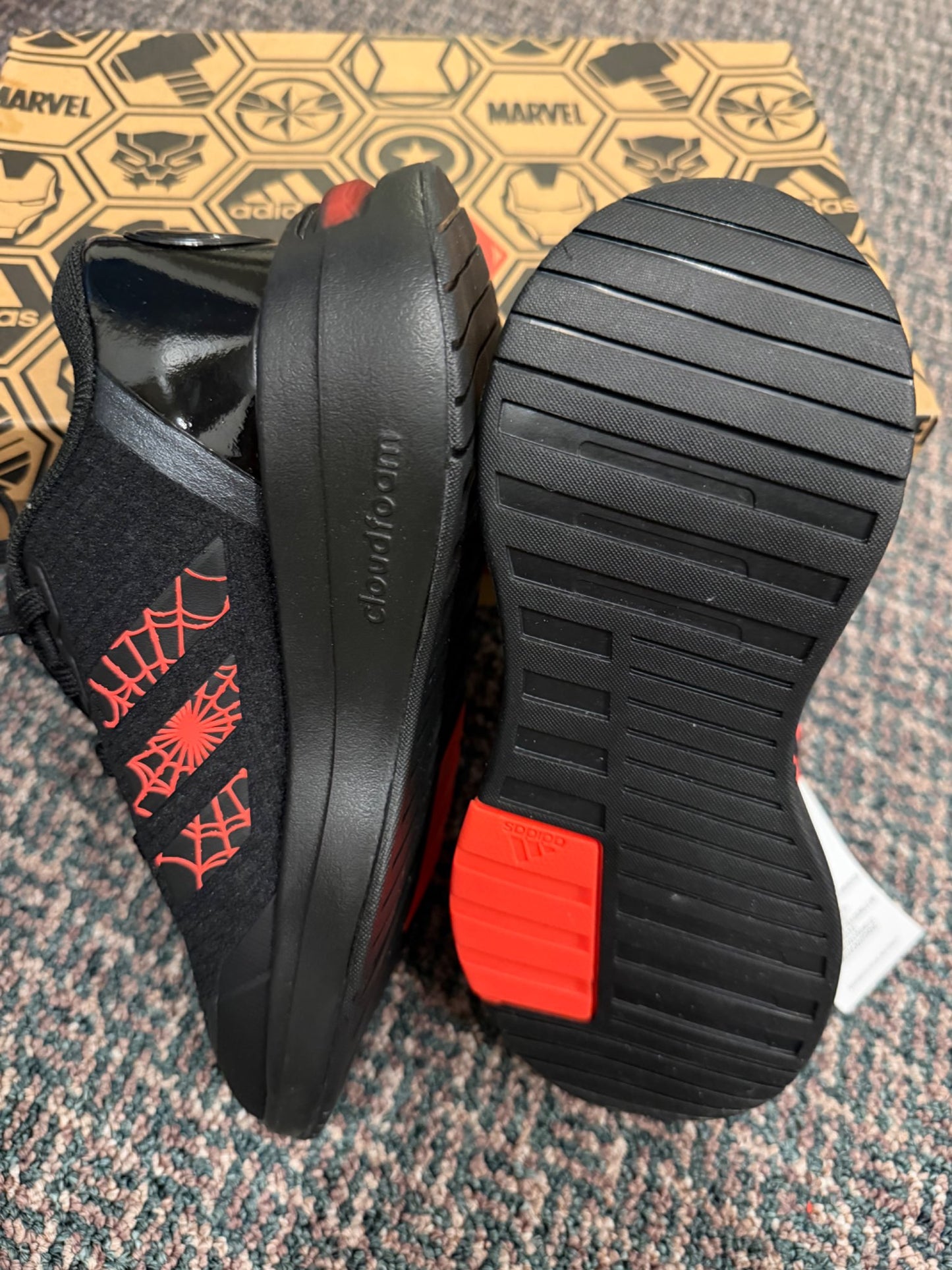 Brand New Adidas Spider Sneakers, Shoes 1 (Kids:4-8yr)