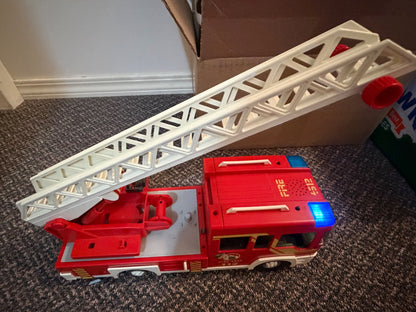 Playmobil - Firetruck and camper van