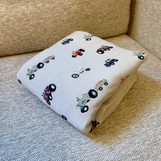 Kyte Baby Tractor Baby Blanket