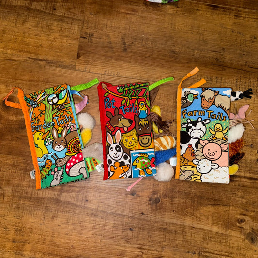 Jellycat Tails Book Bundle