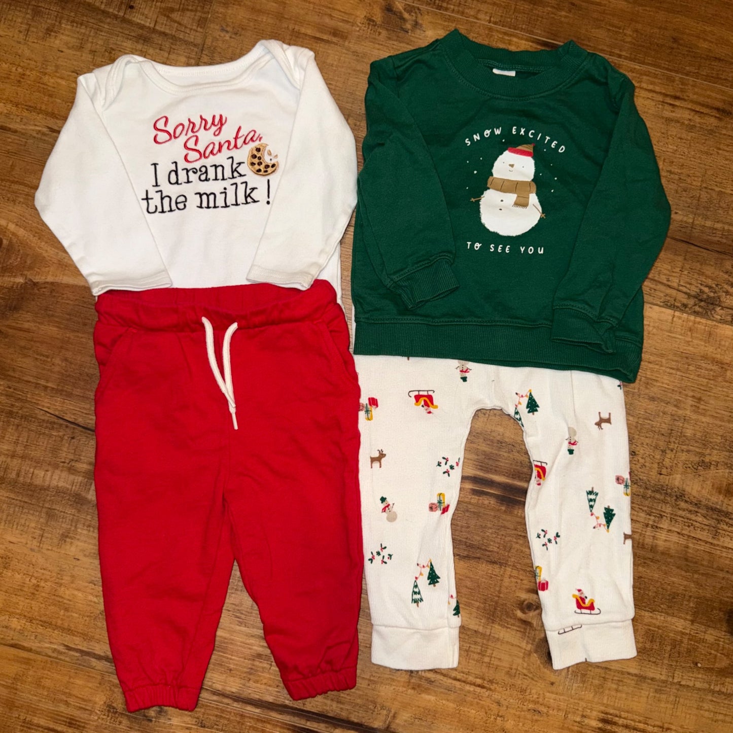 18M Christmas Set Bundle, Kids 18 Month (12-18M)