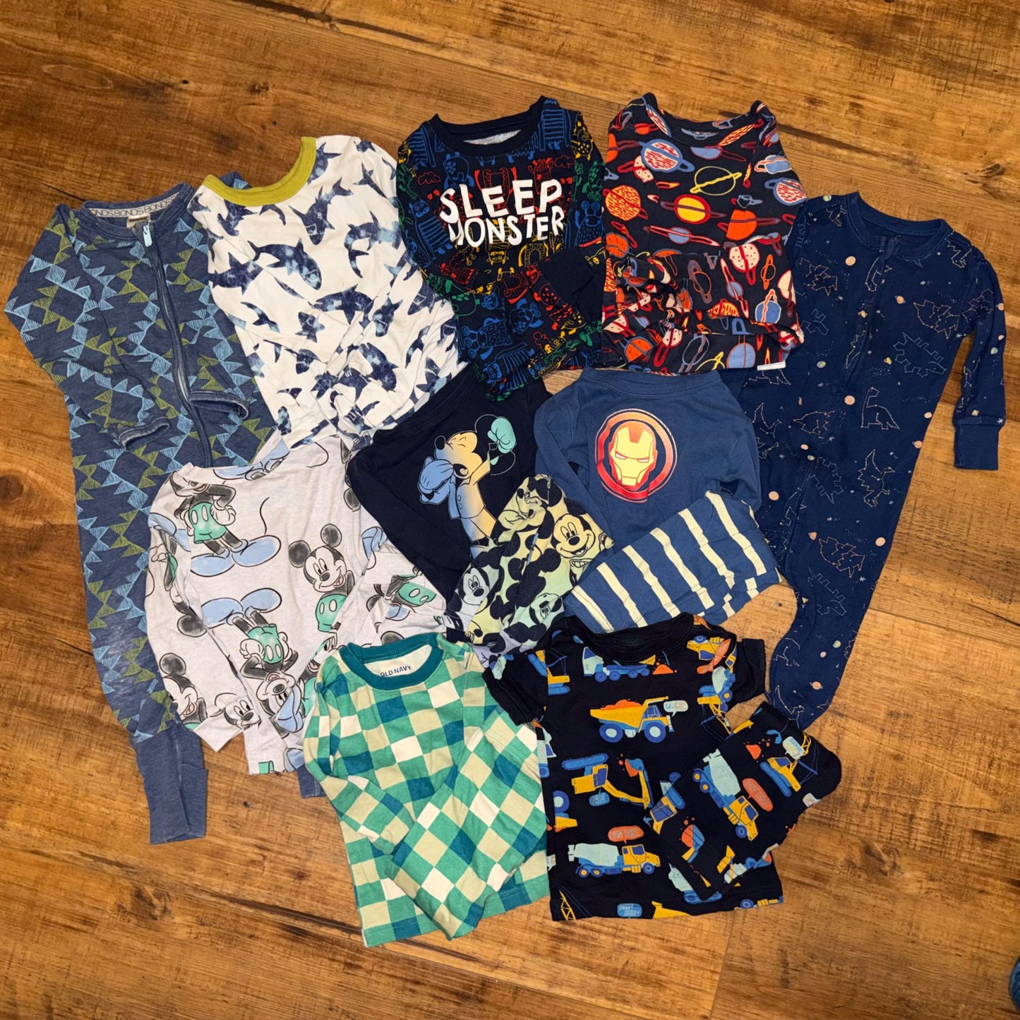 18M Pajama Bundle , Kids 18 Month (12-18M)
