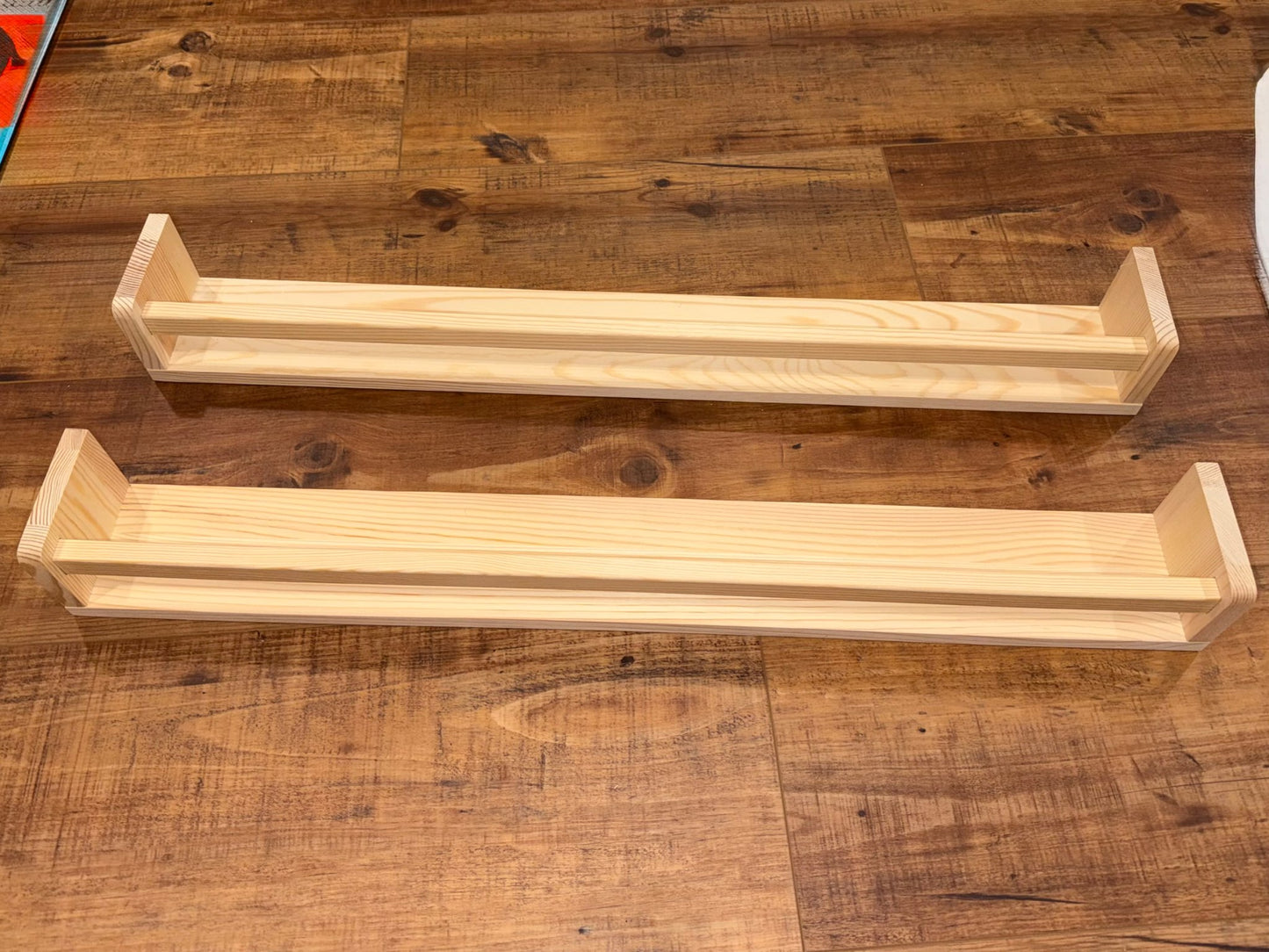 2 Long Book Shelves
