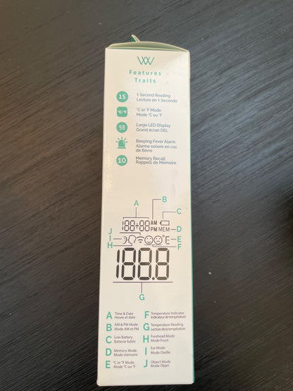Infrared thermometer- new in box
