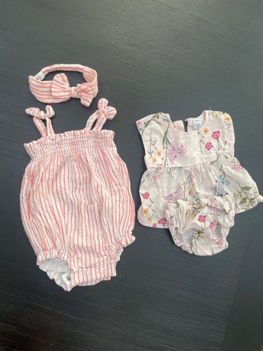 3-6 month girl bundle , Kids 6 Month (3-6M)