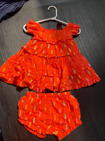 Cynthia rowley dress and bloomers , Kids 6 Month (3-6M)