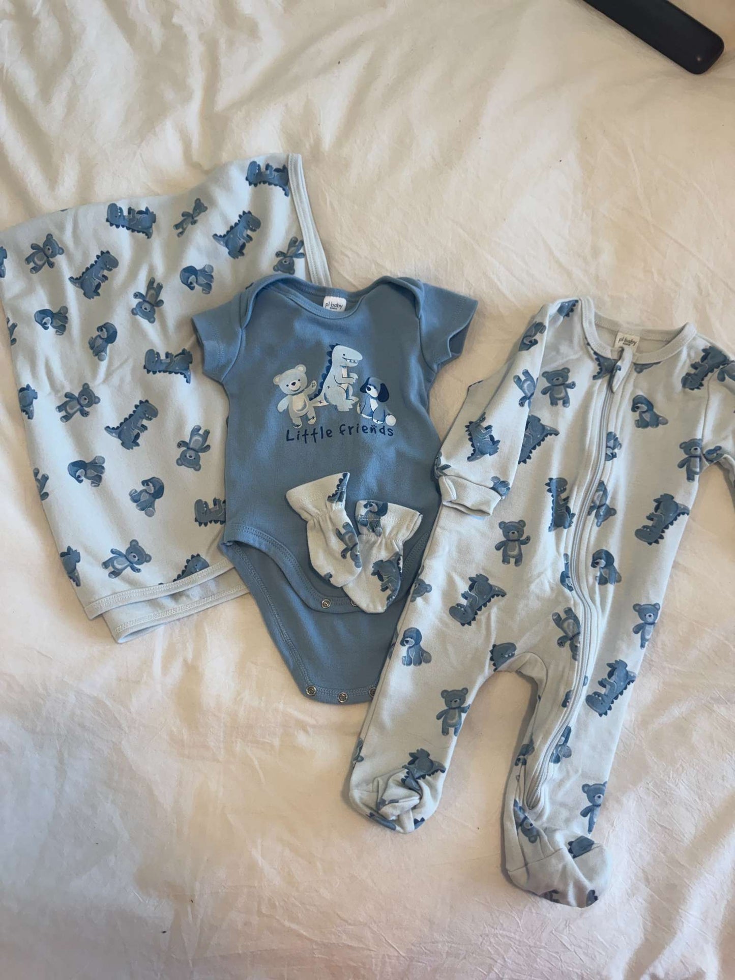 Sleeper, Onesie, Blanket Set, Kids 3 Month (0-3M)