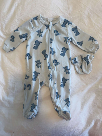 Sleeper, Onesie, Blanket Set, Kids 3 Month (0-3M)