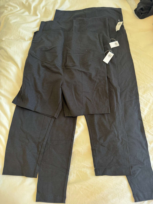 NWT Old Navy Maternity Leggings, Capris and Biker Short, Maternity L (12-14)