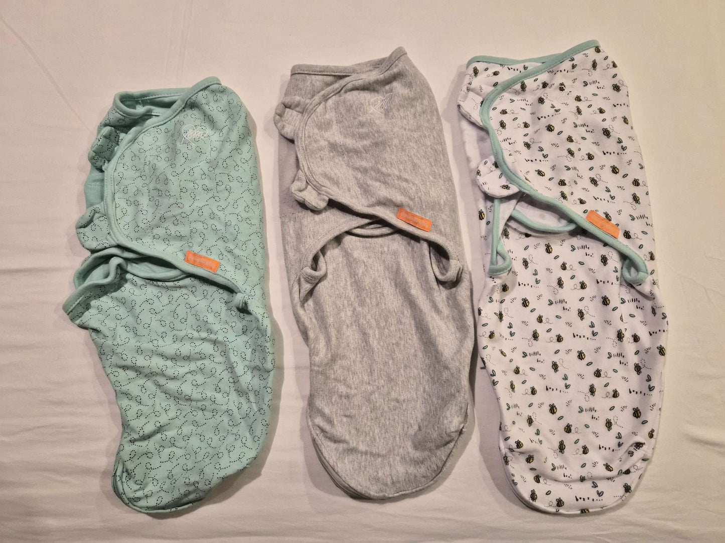 3 SwaddleMe Small/Medium Swaddles, 0-3 Months (Newborn)