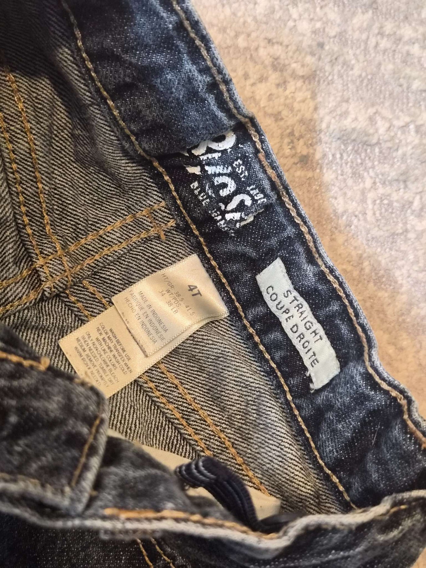 4T Toddler Straight Jeans, Kids 4/4T