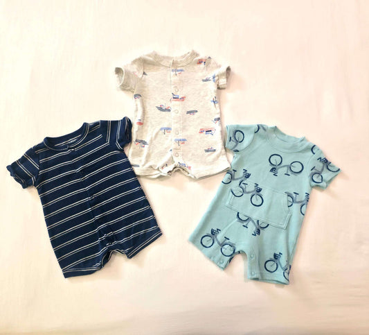 NB Carter's Romper Bundle, Kids Newborn