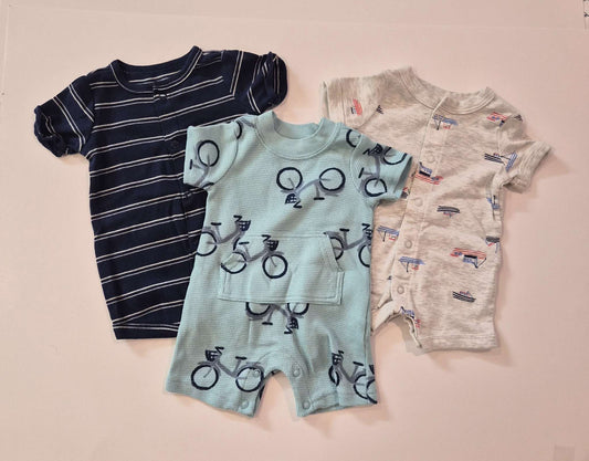 NB Carter's Romper Bundle, Kids Newborn