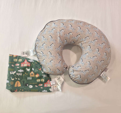 Boppy nursing pillow with covers