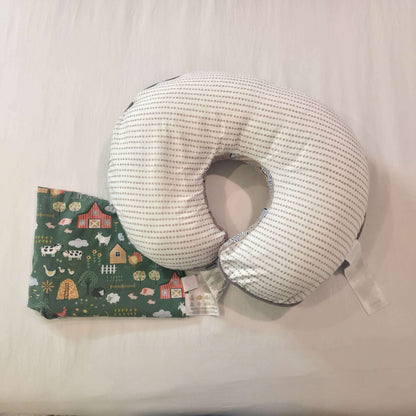 Boppy nursing pillow with covers
