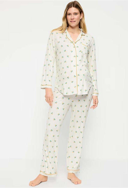 Maternity Pajama Bundle - 3 long and 1 short, Maternity XL (16-18)