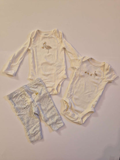 3M Carter's 3-piece set, Kids 3 Month (0-3M)