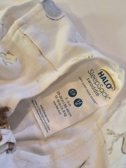 3-6M Halo Sleep Sack Swaddles Bundle of 2, 0-6 Months (Small)